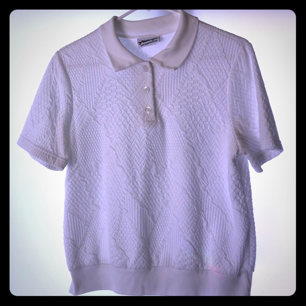 Textured Tennis top